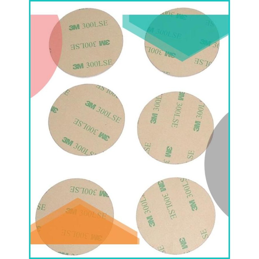 

3M 300LSE Cut Bentuk Bulat Circle Doubleside Double Tape Kamera 07D35Z