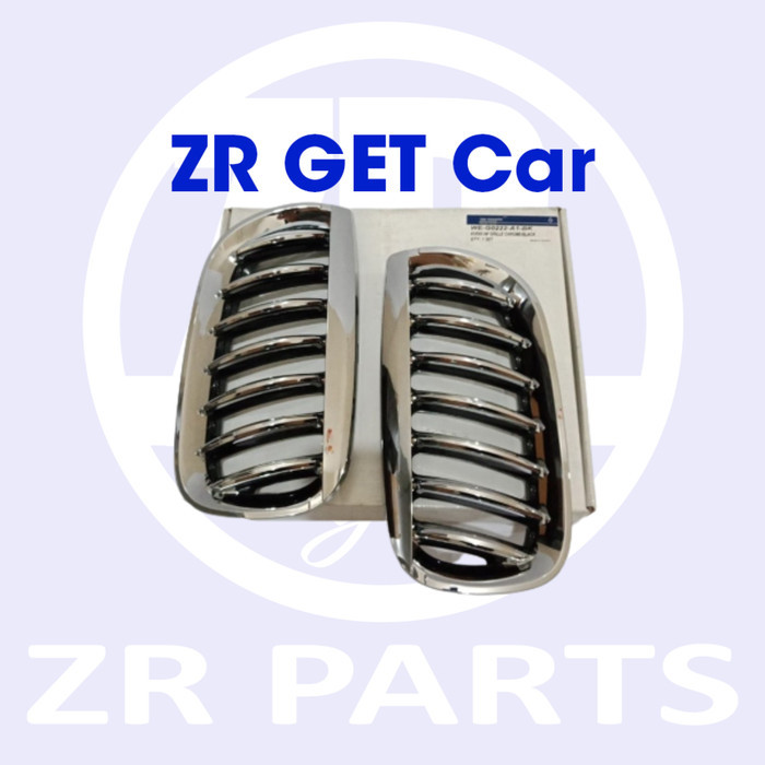 Grill Bmw X3 E83 2004 " Chrome Black Bebas Ongkir