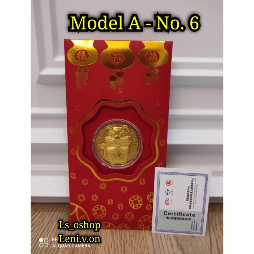 

Angpao Imlek 2022 Harimau Tiger Red Pocket Sincia Ampau Tahun Baru Ukuran Panjang Emas Murah (Murmer)