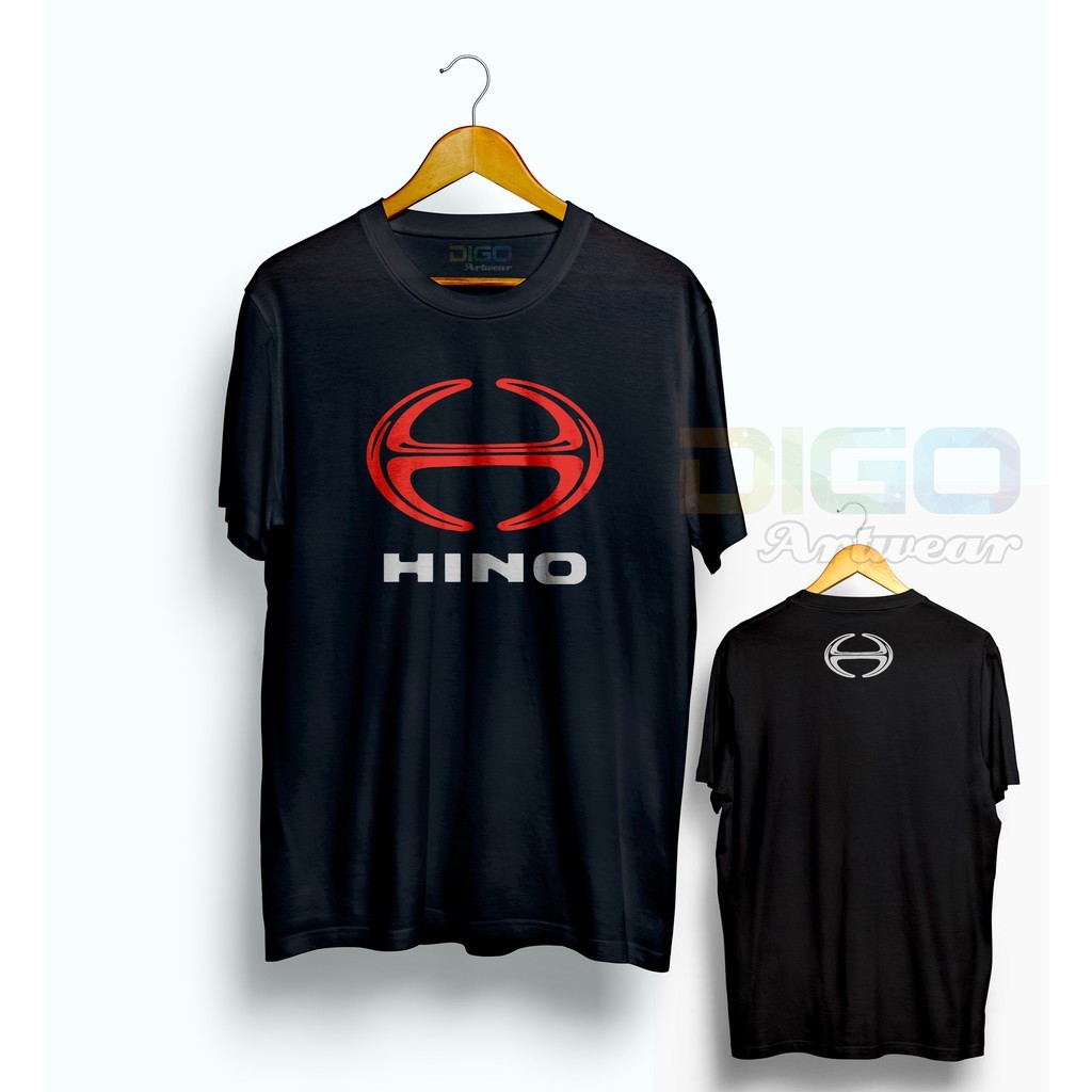 KAOS HINO TRUCK - BAJU TREK HINO LOGO DUTRO CLUB GARASI TRUK PREMIUM