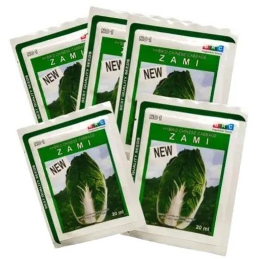 Benih Sawi Cina Sawi Putih Hibrida New Zami Isi 20Ml Produk Original
