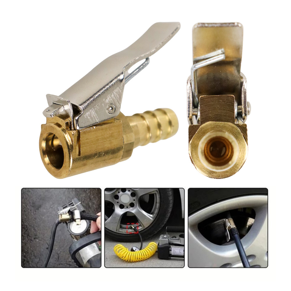 

- Deemount Adapter Hose Konektor Selang Pompa Angin Ban - DK02 -
