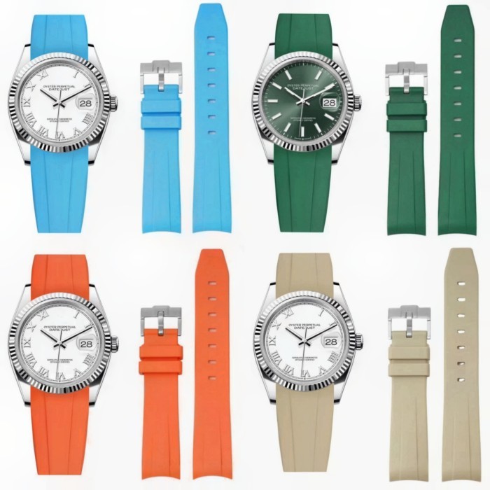 Diskon Tali Jam Tangan Datejust 36Mm Replacement Strap Rubber Datejust 8066.20