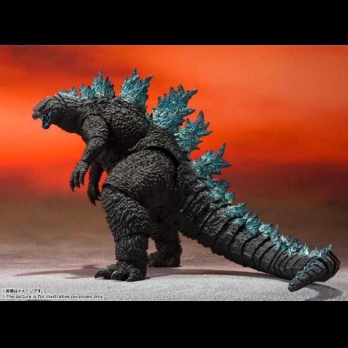 Cuci Gudang.. Shm Sh Monster Arts Godzilla Vs Kong 2021 Action Figure Godzilla 2021