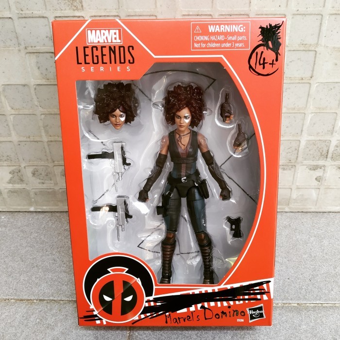 Zd Hasbro Marvel Legends Domino Deadpool 2 X-Men Xmen