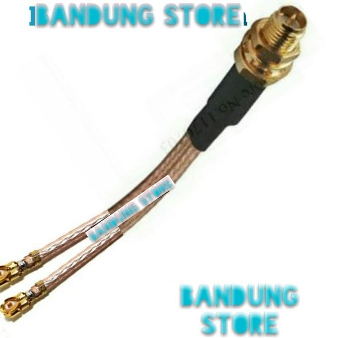 %$%$%$%$] pigtail double ufl to rp sma female