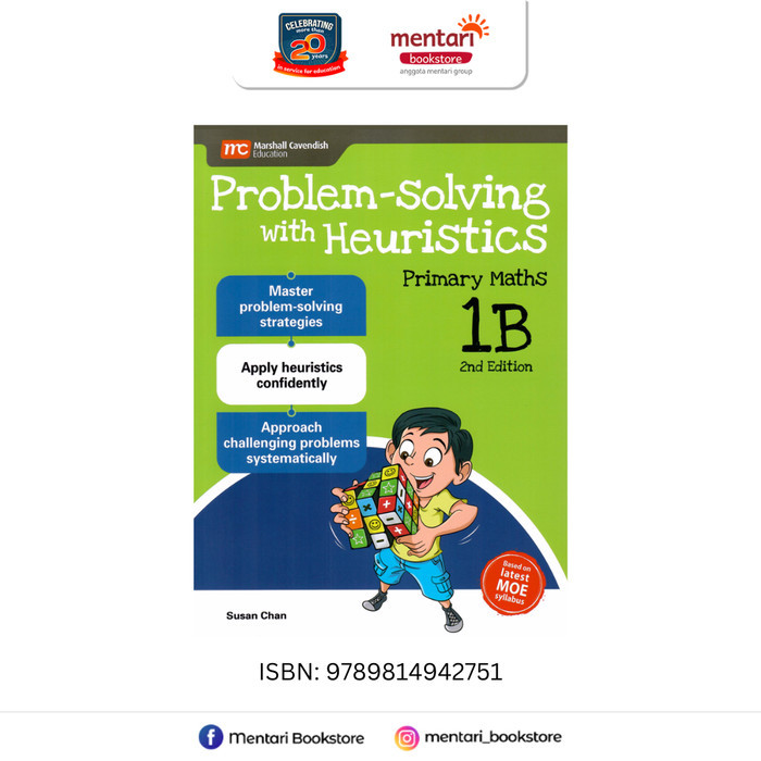 

KHUSUS GOSEND! Marshall Cavendish Problem Solving with Heuristics Primary Maths 2nd Edition Buku SD
