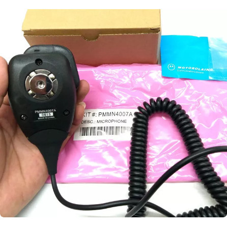 EXTRAMIC RIG MOTOROLA GM 338 - PTT MIC RADIO RIG MOTOROLA GM 338 3188