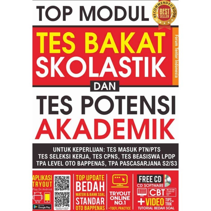 

Promo..!! Top Modul Tes Bakat Skolastik Dan Tpa - Forum Tentor Indonesia