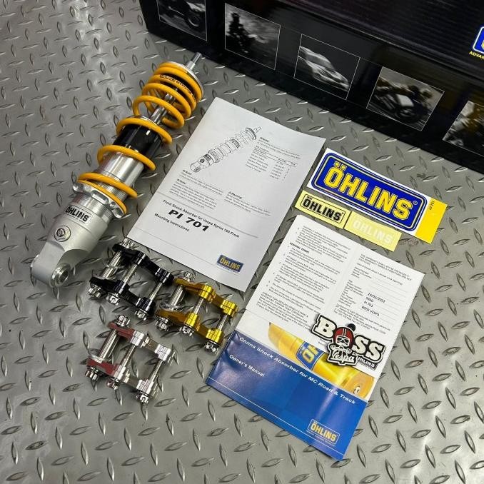 Ori - Shock Ohlins Front + Adaptor Riezto Vespa Sprint Iget Prima Gts S Lx