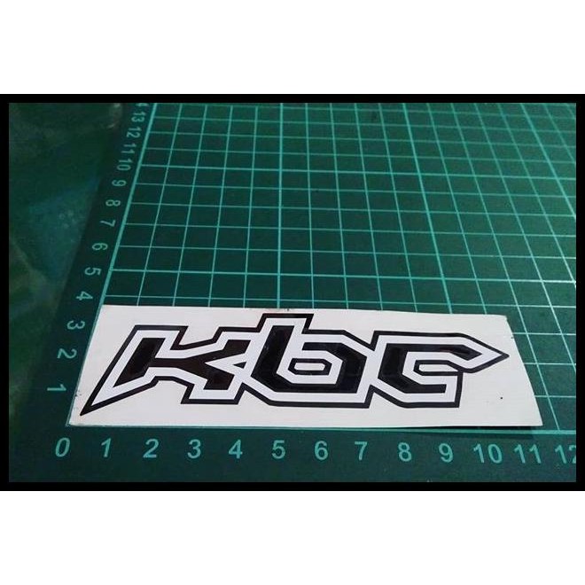 

GRATIS ONGKIR CUTTING STICKER KBC HITAM PUTIH 10CM !!