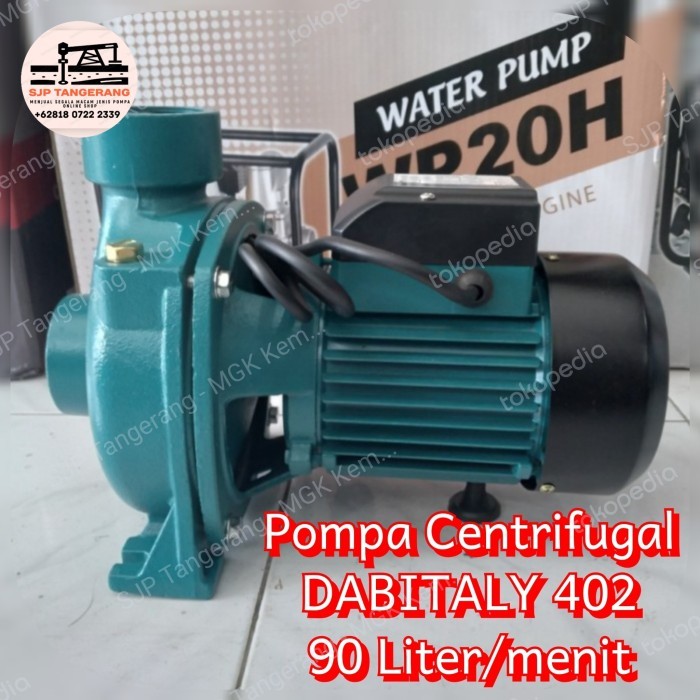 NEW POMPA CENTRIFUGAL 2" DABITALY AQUA 402 / POMPA DORONG 2" 90 LTR/MIN