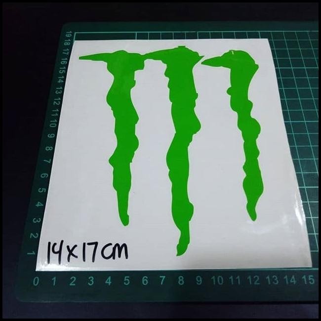 

TERMURAH CUTTING STICKER LOGO M BESAR 14X17CM !!!