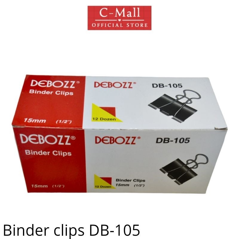 

(KING ATK) Debozz Binder Clips / Penjepit Kertas 105/260/107/111/200