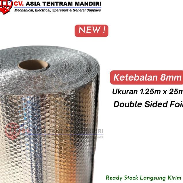 Alunium Alumunium Bubble Foil Roll Tebal 8Mm Ready To