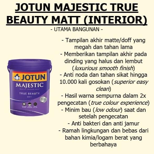 

CAT TEMBOK INTERIOR DAN EKSTERIOR JOTUN - MINDFUL GREEN/7686 ORIGINAL