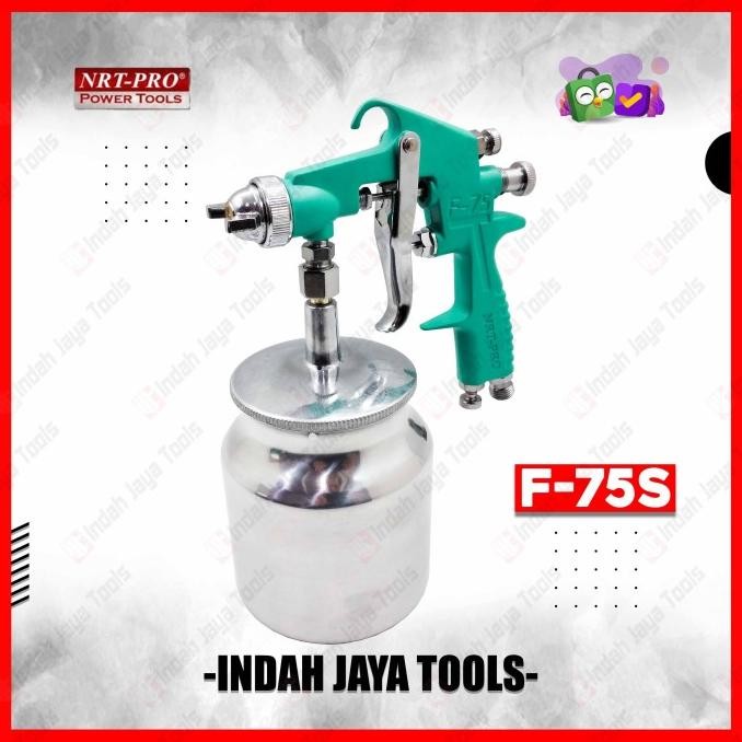 

NRT-PRO F-75S BAWAH SPRAY GUN TABUNG F-75 F75 750ML SEMPROT CAT ORIGINAL