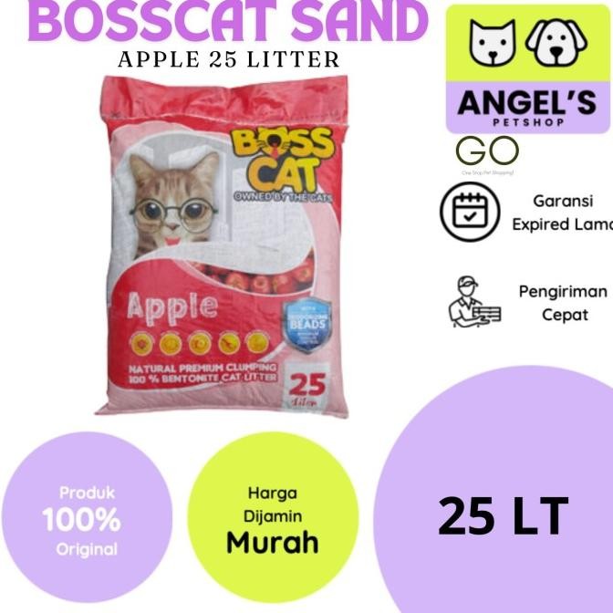 

PASIR KUCING GUMPAL WANGI BOSS CAT 25 LT - 25 LITTER ALL VARIANT ORIGINAL