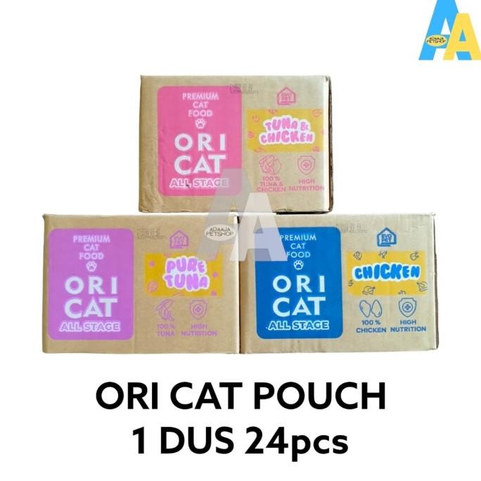 

ORI CAT POUCH ALL LIFE STAGE 1 DUS 24PCS ORIGINAL