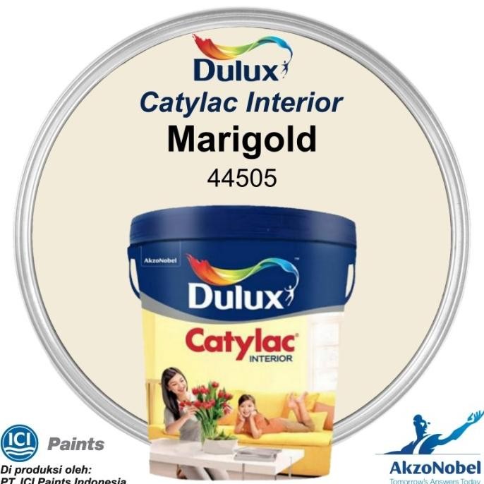 

CAT DULUX CATYLAC INTERIOR 5 KG - MARIGOLD 44505 ORIGINAL