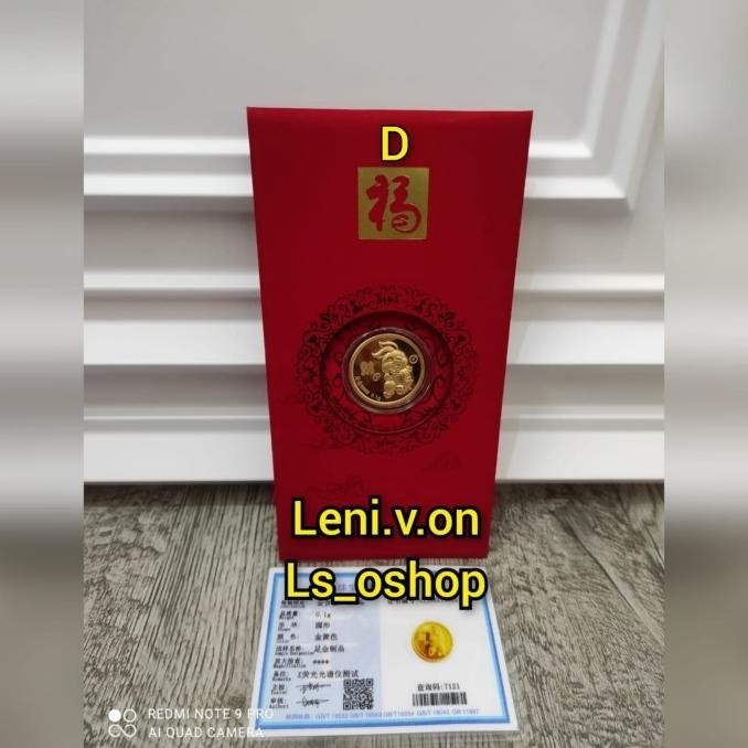 

Angpao Emas Imlek 2023 Kelinci Red Pocket Sincia Ampau Tahun Baru TD