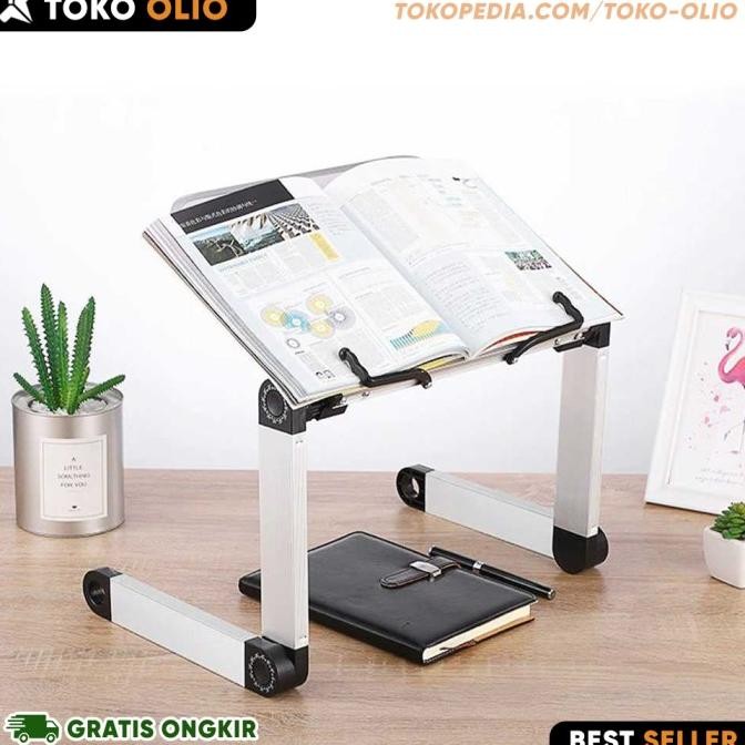 

BEBAS ONGKIR - Stand Holder Lipat Penyangga Baca Buku Alquran Sudut 360 Derajat