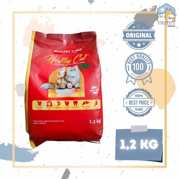 

HEALTHY PET ALL STAGE DRY CAT FOOD / MAKANAN KUCING 1,5KG FRESHPACK ORIGINAL
