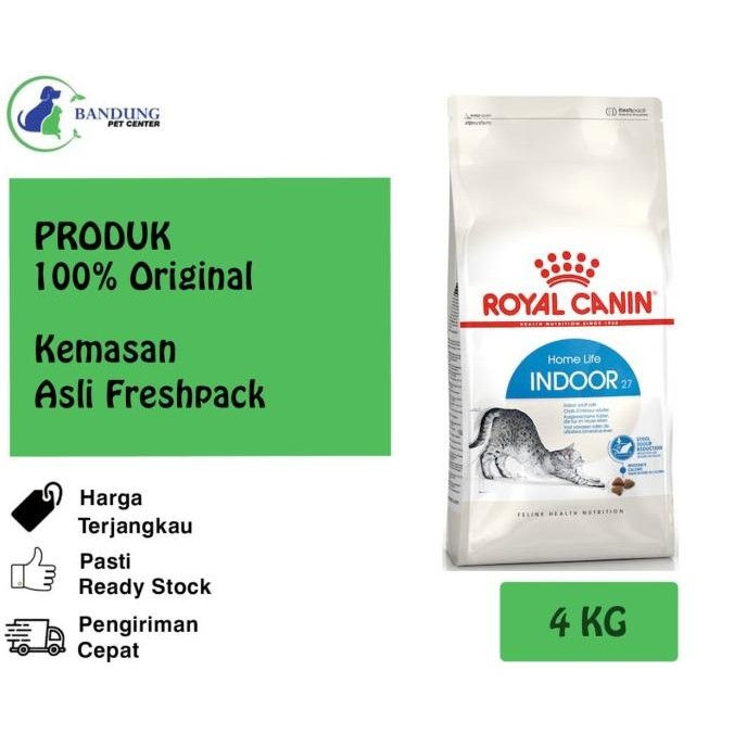 

ROYAL CANIN CAT INDOOR 27 4KG ORIGINAL