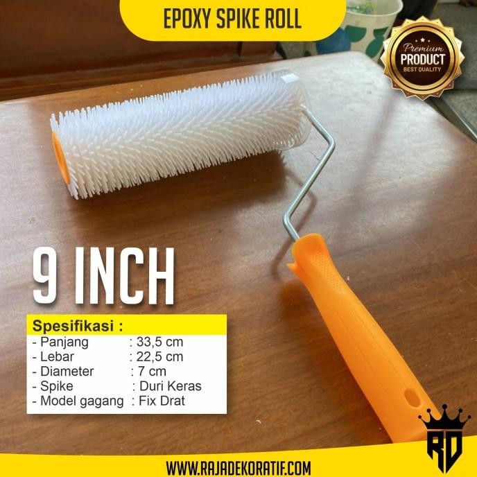 

ROLL CAT EPOXY LANTAI - SPIKE ROLLER EPOXY FLOOR 9 INCH ORIGINAL