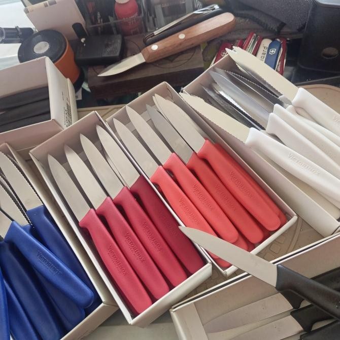 

Berkualitas Pisau Paring Victorinox Original Pointed Tip Swiss Made NOS