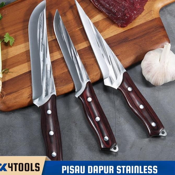 

Berkualitas Pisau Dapur Pisau Daging Pisau Sayur Super Orginal Chef Knife