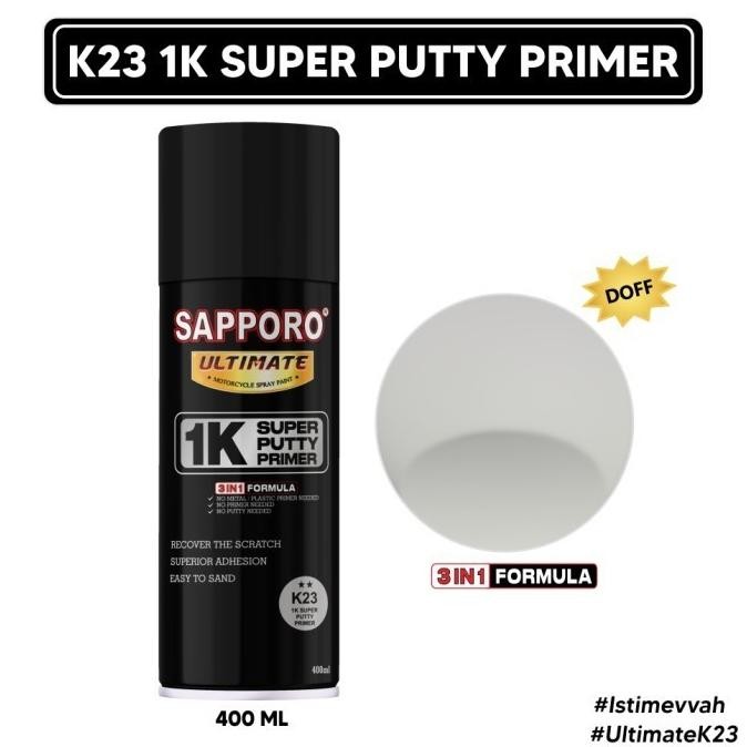 

SAPPORO ULTIMATE K23 1K SUPER PUTTY PRIMER CAT SEMPROT AEROSOL SPRAY ORIGINAL