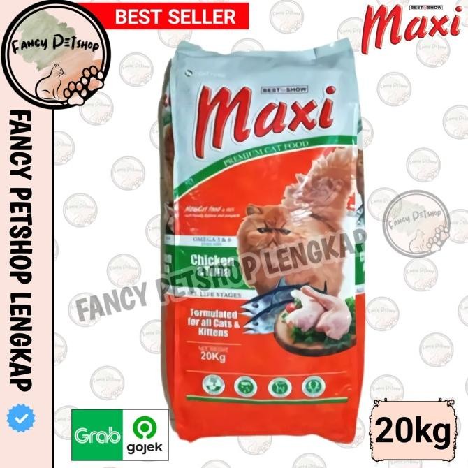 

MAXI CAT 20KG -MAKANAN KUCING-KHUSUS GOJEK GOSEND ORIGINAL