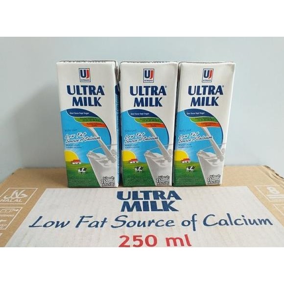 

Terlaris Susu Ultra Low Fat 250 Ml (Dus) Ready Stok