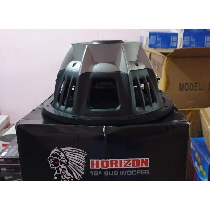 ori - subwoofer horizon 12inch magnet super besar