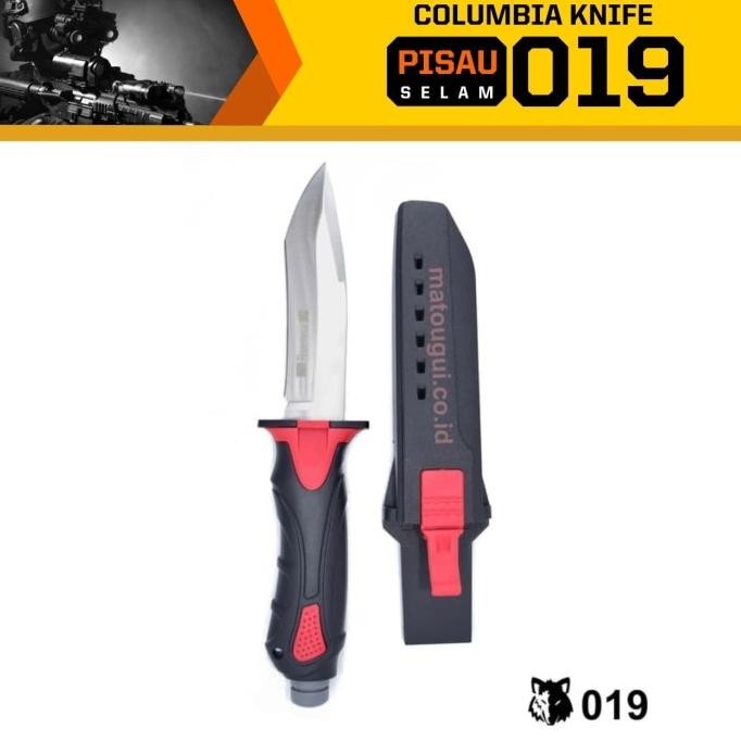 Berkualitas Pisau Selam Stainless 019/ Dive Knife/ Saber Knives/ Sangkur/ Survival