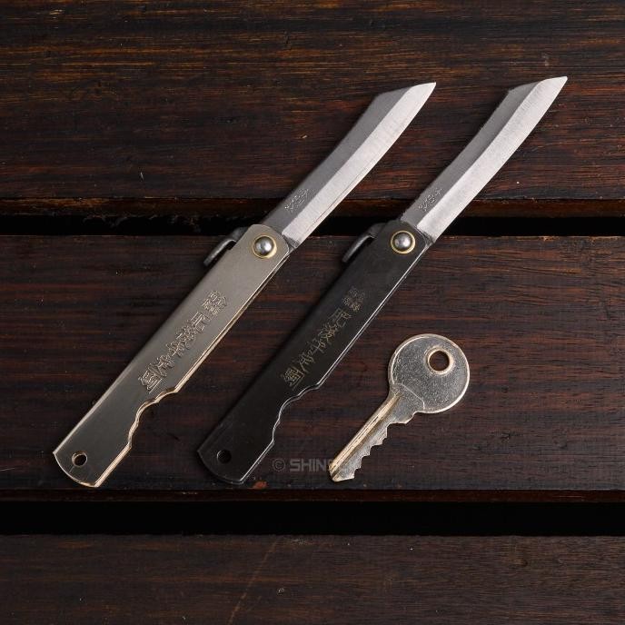 

Berkualitas Higonokami Warikomi SK5 Steel 90mm Pisau Saku Lipat Jepang EDC