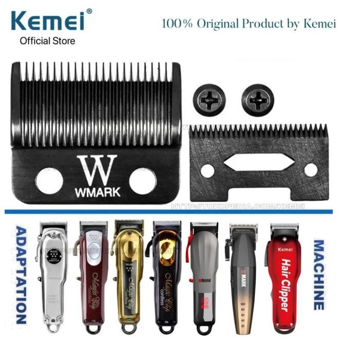 

Berkualitas WMARK Mata Pisau Cukur Blade Hair Clipper Original Sparepart W1 W2 W4