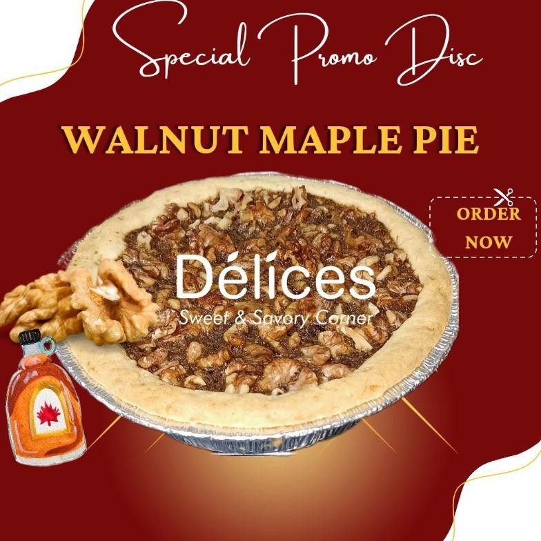 

Walnut Maple Pie