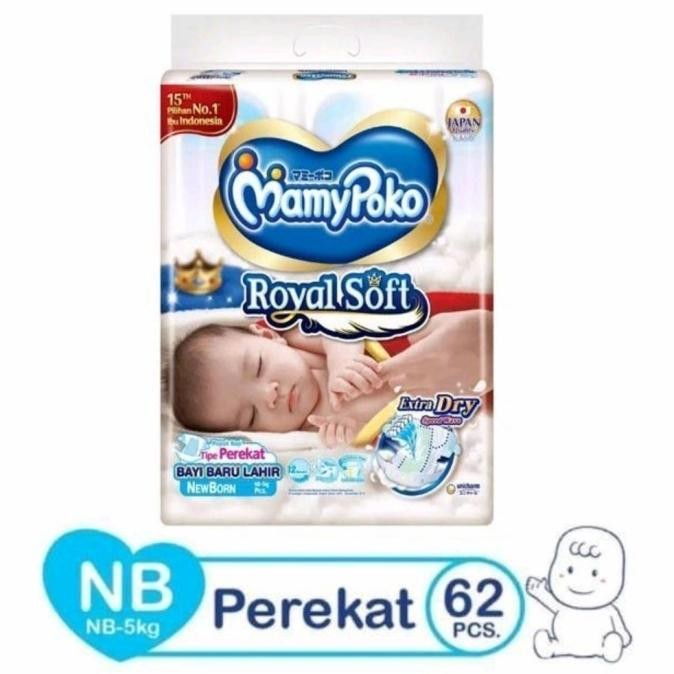 MAMYPOKO ROYAL SOFT NB62 / ROYAL SOFT NEW BORN 62/ MAMYPOKO NB-62