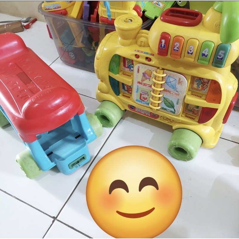 Preloved Vtech Train Mainan Edukasi Anak Bayi