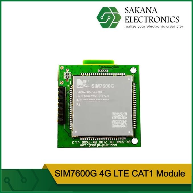 BEBAS ONGKIR - SIM7600G modul LTE CAT1 4G SIM7600