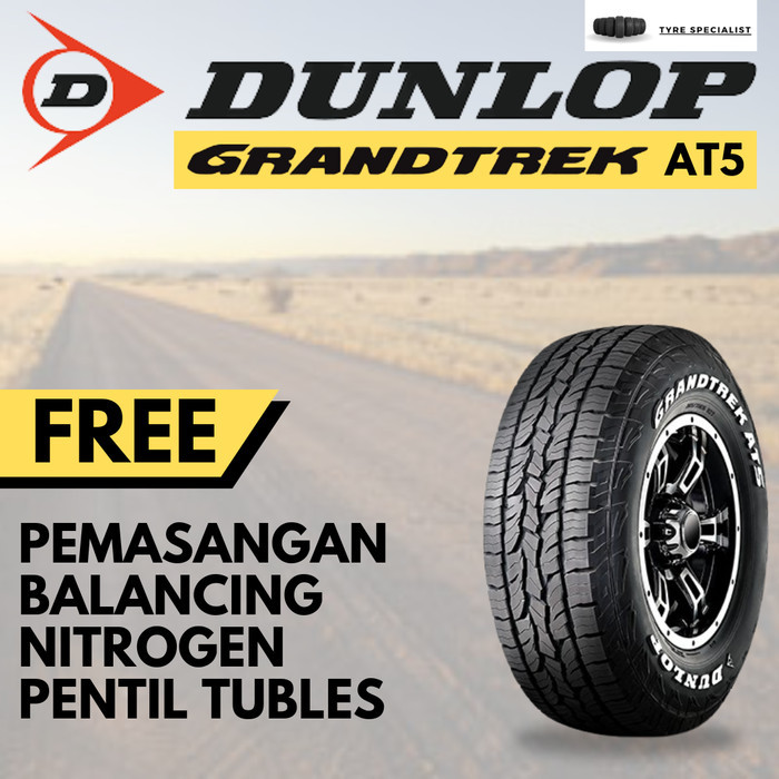 Ban mobil dunlop grandtrek AT5 205/70 R15 toyota hilux AT 205 70 R15 dunlop grandtrek AT5