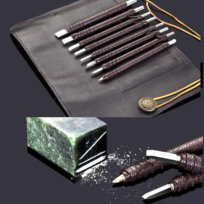 

Pisau Ukir Seni Pahat Carving Tool Tungsten Steel 8 PCS the best
