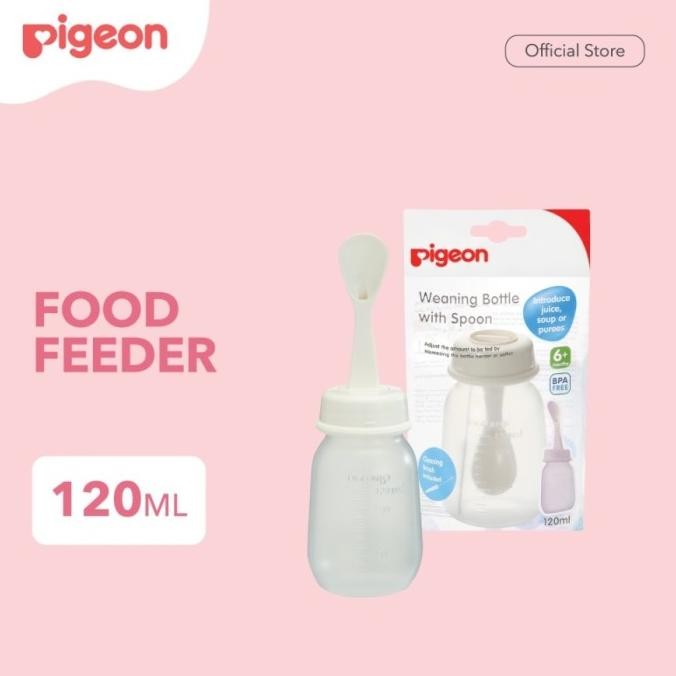 ready pigeon botol sendok 120 ml / botol sendok bayi / botol sendok / botol