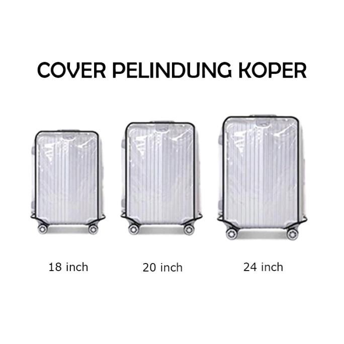 Sarung Koper Mika / Tas Sarung Koper 18/20/24 Inch Pelindung Koper Terbaik|