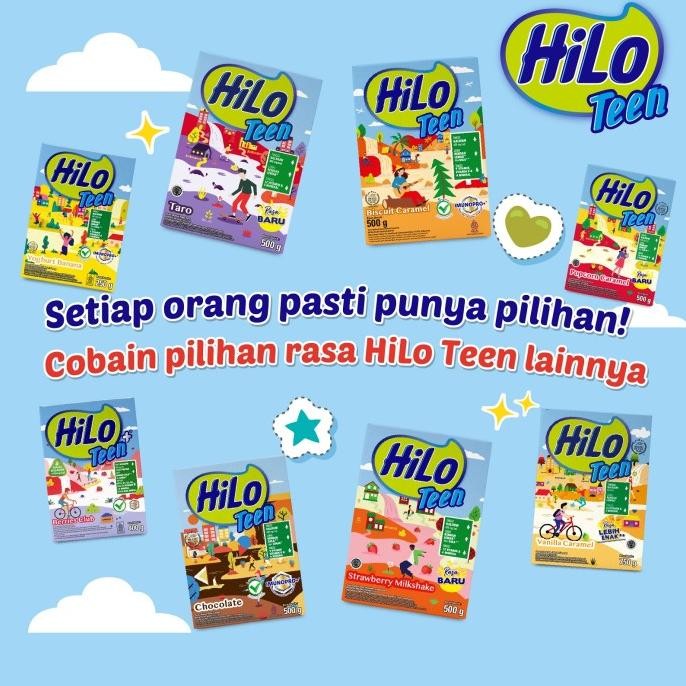 

Hilo Teen Chocolate 500Gr - Susu Tinggi Kalsium