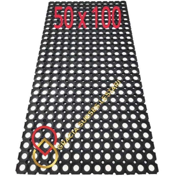 KESET KARPET KARET ANTI SLIP KARPET WUDHU KAMAR MANDI TOILET MASJID