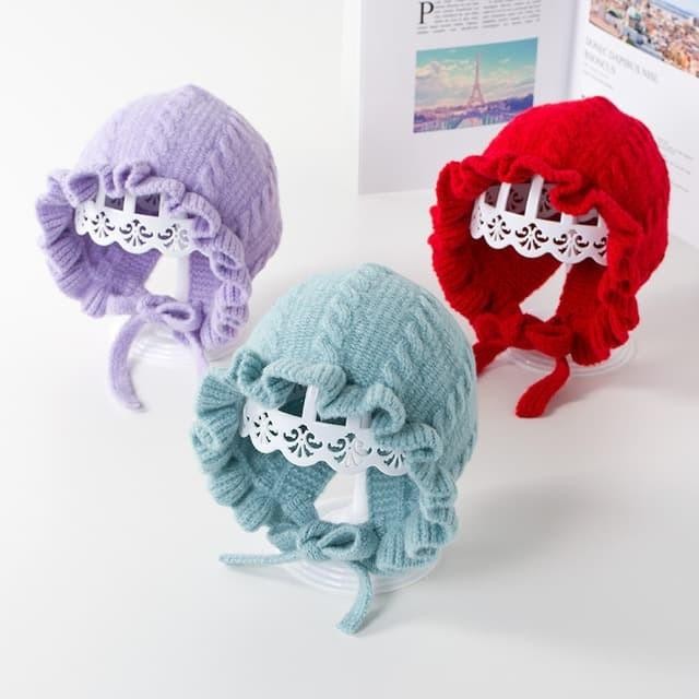 Topi Noni Rajut/Topi Rajut Bayi/Topi Noni Import/Topi Anak Import/Topi