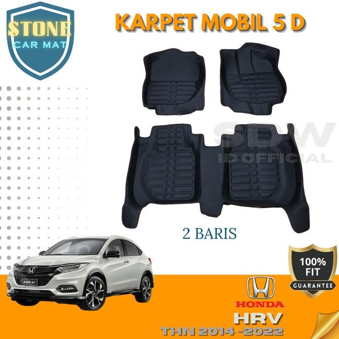 

TERSEDIA KARPET MOBIL 5D HONDA HRV LAMA TAHUN 2014-2022 / 5D CAR MAT KARPET MANGKOK EVA FOAM MOTIF BIG CARBON